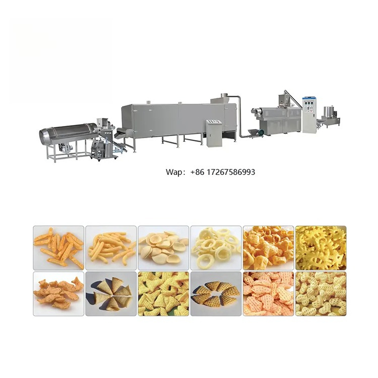 Food Snacks To Make - เครื่องผลิตขนมขบเคี้ยวแบบอเนกประสงค์คุณภาพสูงสำหรับแป้งสาลี ข้าวโพด ขนมพอง ชีส พร้อมจำหน่าย