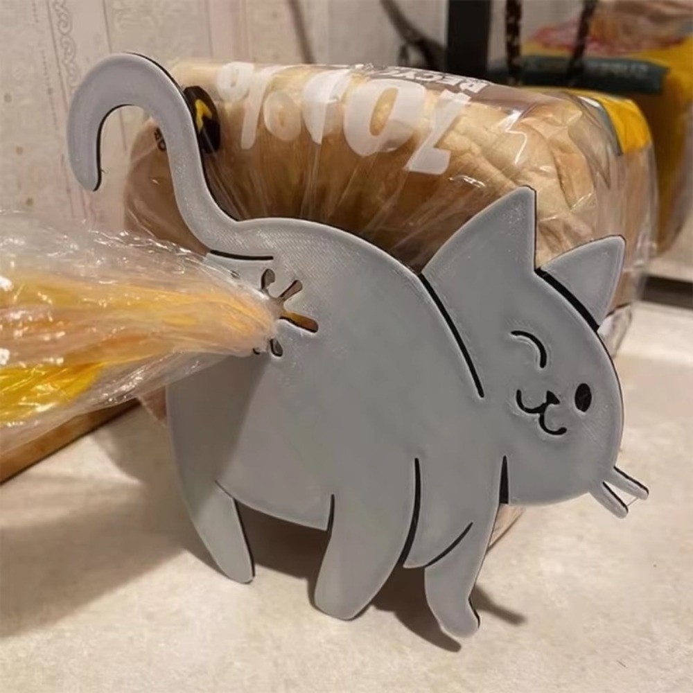 คลิปหนีบถุงขนมรูปก้นแมวน่ารัก  - Food Lovers Snacks บทวิจารณ์และราคา