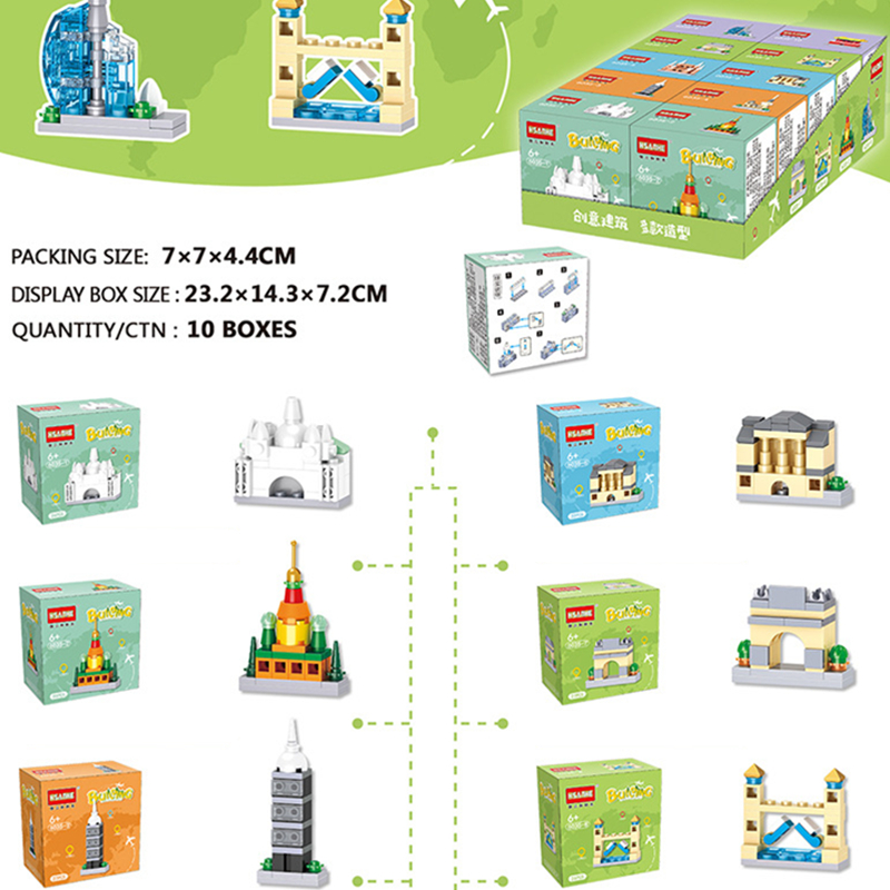 10in1 น่ารักสถาปัตยกรรม Street - Food Snacks Ideas For Kids บทวิจารณ์และราคา